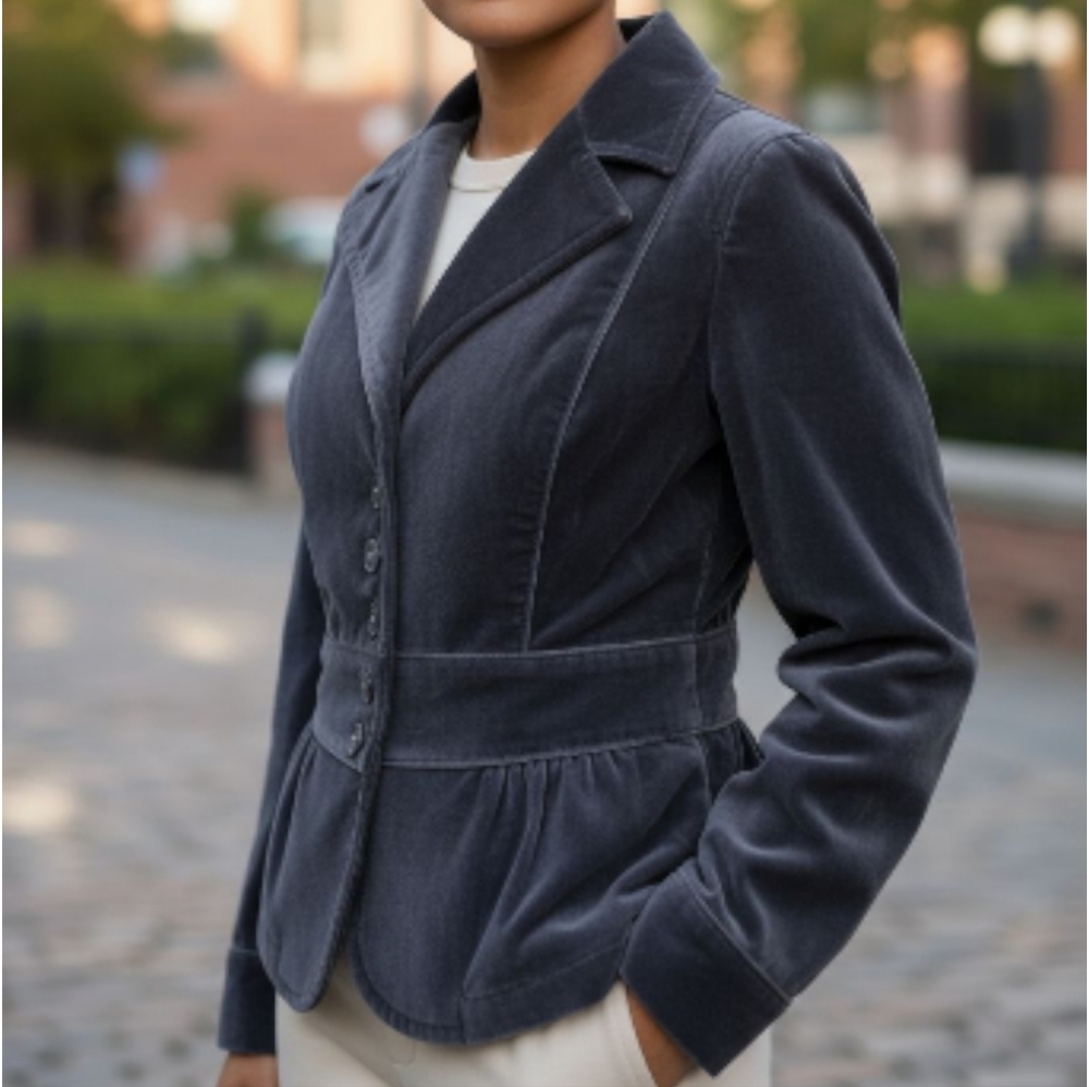 Black Velvety Jacket